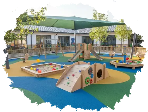 Zdjęcie placu zabaw dla dzieci ze żłobka w krakowie